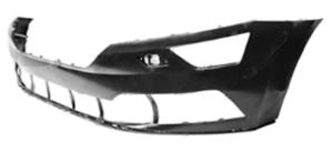 Pare-chocs avant avec lave phare noir lisse a peindre pour SKODA KAROQ depuis 2017, Neuf