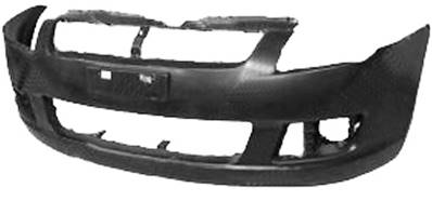 Pare-chocs avant noir modèle 10/07>8/10 pour SUZUKI SWIFT de 2005 à 2010, Neuf