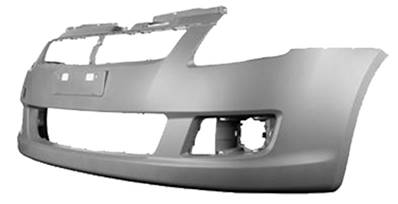 Pare-chocs avant à peindre modèle 10/07>8/10 pour SUZUKI SWIFT de 2005 à 2010, Neuf