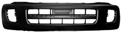 Pare-chocs avant noir a peindre pour TOYOTA RAV 4 de 2000 à 2003, Neuf