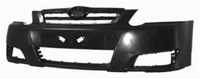 Pare-chocs avant noir a peindre modèle 3/5 porte pour TOYOTA COROLLA de 2004 à 2007, Neuf