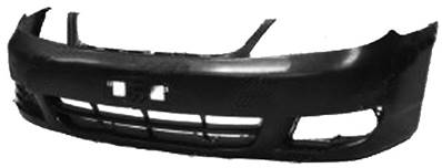 Pare-chocs avant noir a peindre modèle 4 porte / break pour TOYOTA COROLLA de 2004 à 2007, Neuf