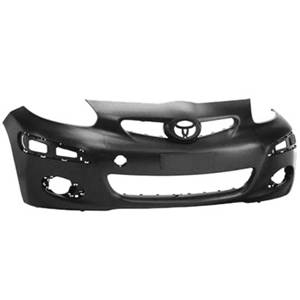 Pare-chocs avant noir a peindre pour TOYOTA AYGO RY de 2009 à 2012, Neuf