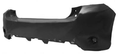 Pare-chocs arrière à peindre modèle 1/11>12/12 pour TOYOTA AURIS de 2007 à 2012, Neuf