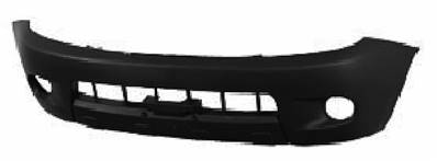 Pare-chocs avant avec trou antibrouillard noir a peindre pour TOYOTA HILUX PICK UP de 2006 à 2011, Neuf