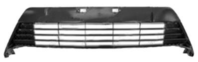 Grille central noire pare-chocs avant modèle 1/13>4/15 pour TOYOTA AURIS de 2013 à 2017, Neuve