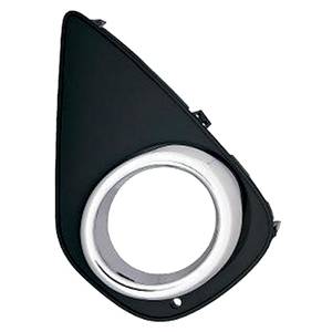 Grille latéral droite avec trou antibrouillard noire avec profil satiné pour TOYOTA YARIS de 2014 à 2016, Neuve