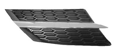 Grille radiateur droite avec moulure chromé pour TOYOTA RAV 4 de 2013 à 2015, Neuve