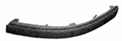 Moulure gauche à peindre pare-chocs avant pour VOLKSWAGEN PASSAT de 2000 à 2005, Neuve