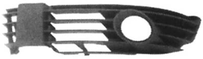 Grille latéral gauche avec trou antibrouillard pare-chocs avant pour VOLKSWAGEN PASSAT de 2000 à 2005, Neuve