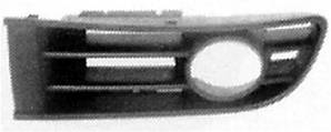 Grille gauche pare-chocs avant avec trou antibrouillard pour VOLKSWAGEN POLO de 2001 à 2005, Neuve