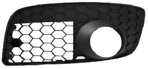 Grille latéral gauche avec trou antibrouillard modèle gti pour VOLKSWAGEN GOLF V de 2003 à 2008, Neuve