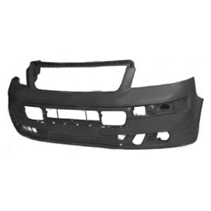 Pare-chocs avant gris sombre granuleux modèle transporteur pour VOLKSWAGEN TRANSPORTER TYP5 de 2003 à 2009, Neuf