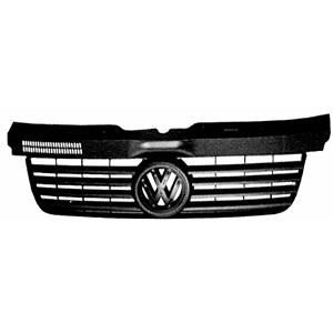 Grille radiateur pour VOLKSWAGEN TRANSPORTER TYP5 de 2003 à 2009, Neuve