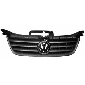 Grille radiateur noire modèle combi pour VOLKSWAGEN CADDY de 2003 à 2010, Neuve