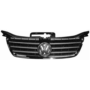 Grille radiateur complète avec profil chromée pour VOLKSWAGEN TOURAN de 2003 à 2006, Neuve
