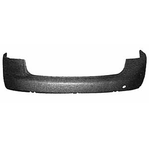 Pare-chocs arrière noir lisse a peindre pour VOLKSWAGEN TOURAN de 2003 à 2006, Neuf