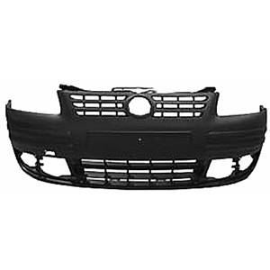 Pare-chocs avant noir complet modèle van pour VOLKSWAGEN CADDY de 2003 à 2010, Neuf