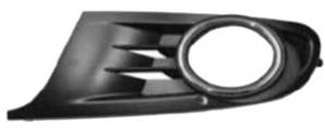 Grille latéral gauche avec trou antibrouillard pare-chocs avant pour VOLKSWAGEN GOLF VI de 2008 à 2012, Neuve