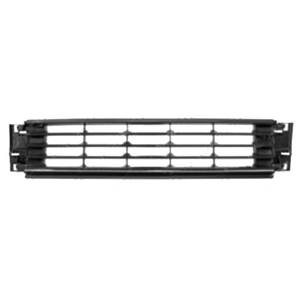 Grille central pare-chocs noire avec profil chromée pour VOLKSWAGEN POLO de 2014 à 2017, Neuve