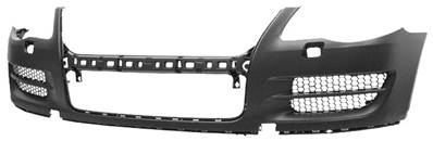 Pare-chocs avant avec lave phare à peindre pour VOLKSWAGEN TOUAREG de 2007 à 2010, Neuf