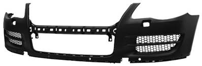 Pare-chocs avant avec lave phare avec trous radars stationnement à peindre pour VOLKSWAGEN TOUAREG de 2007 à 2010, Neuf