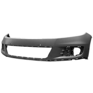 Pare-chocs avant avec 2 capteurs parking capteurs park assist à peindre pour VOLKSWAGEN TIGUAN RY de 2011 à 2015, Neuf