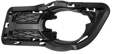 Grille latéral gauche avec trou antibrouillard pare-chocs avant modèle 18° pour VOLKSWAGEN TIGUAN de 2007 à 2011, Neuve