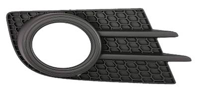 Grille latéral droite avec trou antibrouillard modèle sport & style pare-chocs avant pour VOLKSWAGEN TIGUAN RY de 2011 à 2015, Neuve