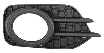 Grille latéral droite avec trou antibrouillard avec profil noir modèle piste & style pare-chocs avant pour VOLKSWAGEN TIGUAN RY de 2011 à 2015, Neuve