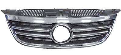 Grille radiateur chromé/noir pour VOLKSWAGEN TIGUAN de 2007 à 2011, Neuve