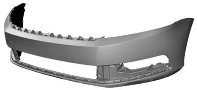 Pare-chocs avant à peindre pour VOLKSWAGEN PASSAT 1/11>8/14 5 , Neuf