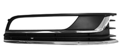 Grille latéral droite avec trou antibrouillard pare-chocs avant modèle comfort pour VOLKSWAGEN PASSAT 1/11>8/14 5 , Neuve