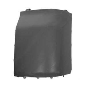 Crosse droite gris sombre granuleux pare-chocs arrière modèle 6/09>4/12 pour VOLKSWAGEN TRANSPORTER TYP5 de 2009 à 2014, Neuve