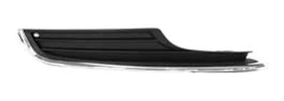 Moulure droite pare-chocs avant avec profils chromée pour VOLKSWAGEN GOLF VII de 2012 à 2016, Neuve