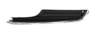 Moulure gauche pare-chocs avant avec profils chromée pour VOLKSWAGEN GOLF VII de 2012 à 2016, Neuve