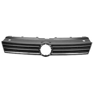 Grille radiateur avec profil chromée modèle bleu mouvement pour VOLKSWAGEN POLO de 2014 à 2017, Neuve