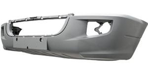 Pare-chocs avant avec trou antibrouillard avec cache crochet noir granuleux pour VOLKSWAGEN LT CRAFTER de 2006 à 2016, Neuf