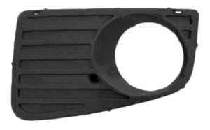 Grille latéral gauche avec trou antibrouillard pare-chocs avant pour VOLKSWAGEN LT CRAFTER de 2006 à 2016, Neuve