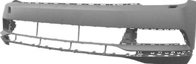 Pare-chocs avant avec lave phare à peindre modèle highline pour VOLKSWAGEN PASSAT 9/14> 6 , Neuf