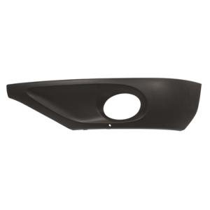 Grille latéral gauche avec trou antibrouillard pare-chocs avant pour VOLKSWAGEN TOUAREG de 2010 à 2014, Neuve