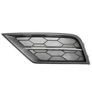 Grille supérieur gauche pare-chocs avant avec moulure chromé pour VOLKSWAGEN TIGUAN depuis 2016, Neuve