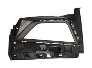 Grille latéral droite avec trou antibrouillard pare-chocs avant pour VOLKSWAGEN POLO de 2017 à 2021, Neuve