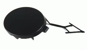 Bouchon cache crochet remorquage pare-chocs avant pour VOLKSWAGEN T-ROC depuis 2017, Neuf