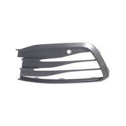 Grille gauche pare-chocs noire avec trou radar+support pour VOLKSWAGEN GOLF VIII depuis 192020, Neuve