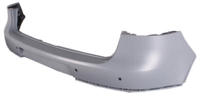 Pare-chocs arrière avec trous radars stationnement à peindre pour VOLKSWAGEN GOLF V de 2003 à 2008, Neuf