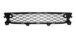 Grille central inférieur avec trous radars stationnement pare-chocs avant noire modèle 2010-2013 pour VOLVO XC60 de 2008 à 2013, Neuve
