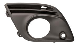Grille latéral droite avec siège antibrouillard avec trous radars stationnement noire pare-chocs avant pour VOLVO XC60 de 2008 à 2013, Neuve