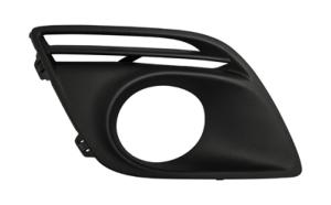 Grille droite avec trou antibrouillard pare-chocs avant noire modèle 2010-2013 pour VOLVO XC60 de 2008 à 2013, Neuve