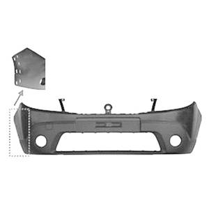 Pare-chocs avant à peindre pour DACIA SANDERO STEPWAY de 2009 à 2012, Neuf